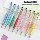 Multicolor Cute Ballpoint Pen Exquisite Gel Pen Mobile Phone Screen Pen Gift Custom Logo Advertising