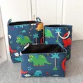 Dinosaur Storage Basket Foldable Laundry Basket Toy Clothes Storage Hamper Organizer Storage Box for