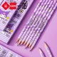 12pcs/set Sanrio Series Kuromi Hexagonal Writing Pencil Cute Student Pencil Creative Writing Pencil