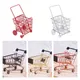 1Pc Mini Shopping Cart Trolley Home Office Sundries Storage Ornaments Children's Toy