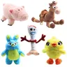 Kawaii Disney Toy Story 4 Toys Ducky Bunny Bullseye Ham Cute Soft Toys bambini bambole da collezione