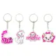 Disney Marie Cat Lovely key chain animal key chain women's bag pendant acrylic key chain Charm Key