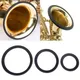 Saxophone Mute Ring Lightweight Saxophone Dampener Protective Ring Silencer Eliminator Ring for