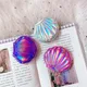 Double-sided Gift Student Hand Mirrors Dressing Compact Mirror Mini Makeup Mirror Shell Vanity