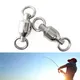 Durable High Quality Stainless Steel Solid Ring Heavy Duty Ball Fishing Rolling Swivel Connector