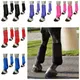 4pcs/set Colorful Horse Sport Boots Set Durable Breathable Leg Protective Support Gear 3 Size