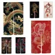 Chinese Dragon Red Noren Japanese Door Curtain Room Kitchen Corridor Partition Modern Home Entrance