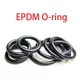 Black O-ring EPDM Rubber Circular O-ring Corrosion-resistant And Oil Resistant Gasket CS 2.65mm