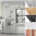 100*200cm Window Curtain Crystal Acrylic Beaded String partition Door Curtain Beads Room Divider