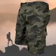 2023 Summer Mens Cargo Shorts Bermuda Cotton High Quality Hot Sale Army Military Multi-pocket Casual