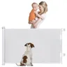 Cancelli retrattili per bambini cancello per cani 150x86cm porte Extra larghe cancello in rete di