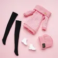 1 Set 1/6 bambola vestiti Casual scarpe cappelli abbigliamento invernale maglioni pantaloni ragazza