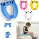 Portable Folding Non Slip Silionce Pads Potty Training Seat for Kids Foldable Toddlers Toilet Seat