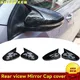 2x Carbon Look Side Wing Mirror Cover For VW For Volkswagen Golf 6 MK6 GTI GTD 2009-2013 Side Rear