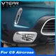Vtear Car Fog Lights Wind Outlet Trim cover Auto Styling Exterior Sticker Frame Accessories Parts