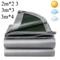 Tarpaulin 2m*2 2*3 3*3 3×4m Waterproof Rain Cover Uv Block Durable Tarp Sun Shade Sail Sun Shade