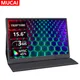 MUCAl 15.6 inch Portable Monitor FHD 1920*1080 Travel Gaming 15.6" Display Screen for Laptop Phone