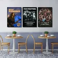 Classic Band Collection Foo Fighters Poster No Framed Poster Kraft Paper Vintage Poster Wall Art