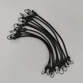 10PCS Heavy Duty Elastic Rope Elastic Bungee Cords Luggage Cord 30cm Tow Bungee Child Cycling