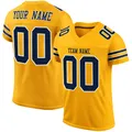 Personalized Custom Men's Football Shirt Print Your Own Team Name Number Logo Rugby Jersey