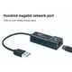 USB Ethernet Adapter USB2.0 to RJ45 Gigabit With OTG Cable LAN Network Adapter With LED Indicator