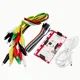 MK Set Deluxe Kit with USB Cable Dupond Line Alligator Clips for Children Makey main control board