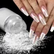 10g Box Mirror Nail Powder White Pearl Gradient Metallic Effect Laser Dust UV Gel Polish Nail Art