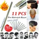 Hair Tattoo Trim Styling Engraving Pen Face Eyebrow Shaping Scissors Device Multifunctional Beards