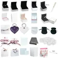 High-quality Boxes Charm Ring Earrings Bracelet Necklace Jewelry Protection Box Guarantee Gift Love