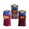 2023 Brisbane Lions casa da uomo/indigena/20th Anniversary jersey