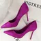 BIGTREE Shoes Woman Pumps Suede Women Shoes Pumps Stiletto High Heels Fashion Office Shoes Female