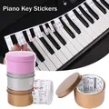 61 Keys 88 Keys Removable Piano for KEY Labels Piano Keyboard Stickers Piano Rake Notes Marker