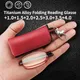 Titanium Alloy Folding Reading Glasses Foldable Presbyopia Men Women Ultra light Eyewear With Case