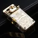 CHIEF New Metal Rocker Kerosene Lighter Creative Rocker Ignition Fashion Leather Lighter High-end