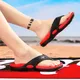 2023 Summer Men Beach Flip Flops Casual Shoes Man Slip-on Slippers Male Casual Sandals Mens Bathroom