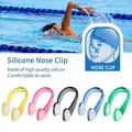 Swim Nose Clip No Deformation Swim Nose Clip with Waterproof Pad High Strength Mini Swimming Nose