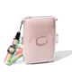 Crystal Clear Shockproof Protective Cover Photo Printer Storage Case with Shoulder Strap For