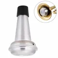 YOUZI Trumpet Mute High Tone Trumpet Mute 4.33x2.56 Inches Aluminum Rubber Trumpet Silencer High