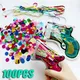 100PCS New Year's Gift Fireworks Automatic Inflatable Fireworks Cannon Birthday Party Fireworks