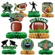 American Football decoration Rugby Theme Party Gifts Happy Birthday Banner Boy Kids Spor Soccer