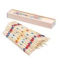 108 pezzi Pick Up Sticks tradizionale Mikado Spiel Pick Up Sticks con scatola gioco classico In