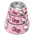 2021 Pet Dog Stainless Steel Bowls Puppy Cats Food Drink Water Dish Feeder Travel Feeding Non-slip