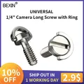 Quick Release Camera D Shaft D-ring Long Screw Adapter 1/4 Inch Thread for Camera Tripod Qr Quick