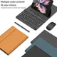 Magnetic Bluetooth Wireless Keyboard Folding Holder Leather Case For Samsung Galaxy Z Fold 5 4 3