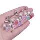 9/18pcs New Pearl Bead Angel Wings Guardian Charms For Jewelry Making Supplies Wholesale Colorful