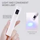 White UV LED Nail Lamp Machine Handheld Quick Drying Varnish Gel Polish Curing Nails Dryer USB Cable