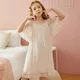 1 PC Summer Girl Short-sleeved Princess Princess Style Baby Nightdress Soft Breathable Home Wear