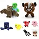 Plush Creeper Toys Doll steve Zombie Bat Squid Mooshroom Enderman Ocelot Pig Baby Sheep spider