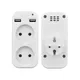 Wall USB plug adapter double Socket Outlet for phone charge Free shipping Double USB Port 5V 2A Usb