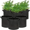 Planting Bag Plant Growth Bag With Handle Garden Balcony Gardening Beauty Planting Bag Pots